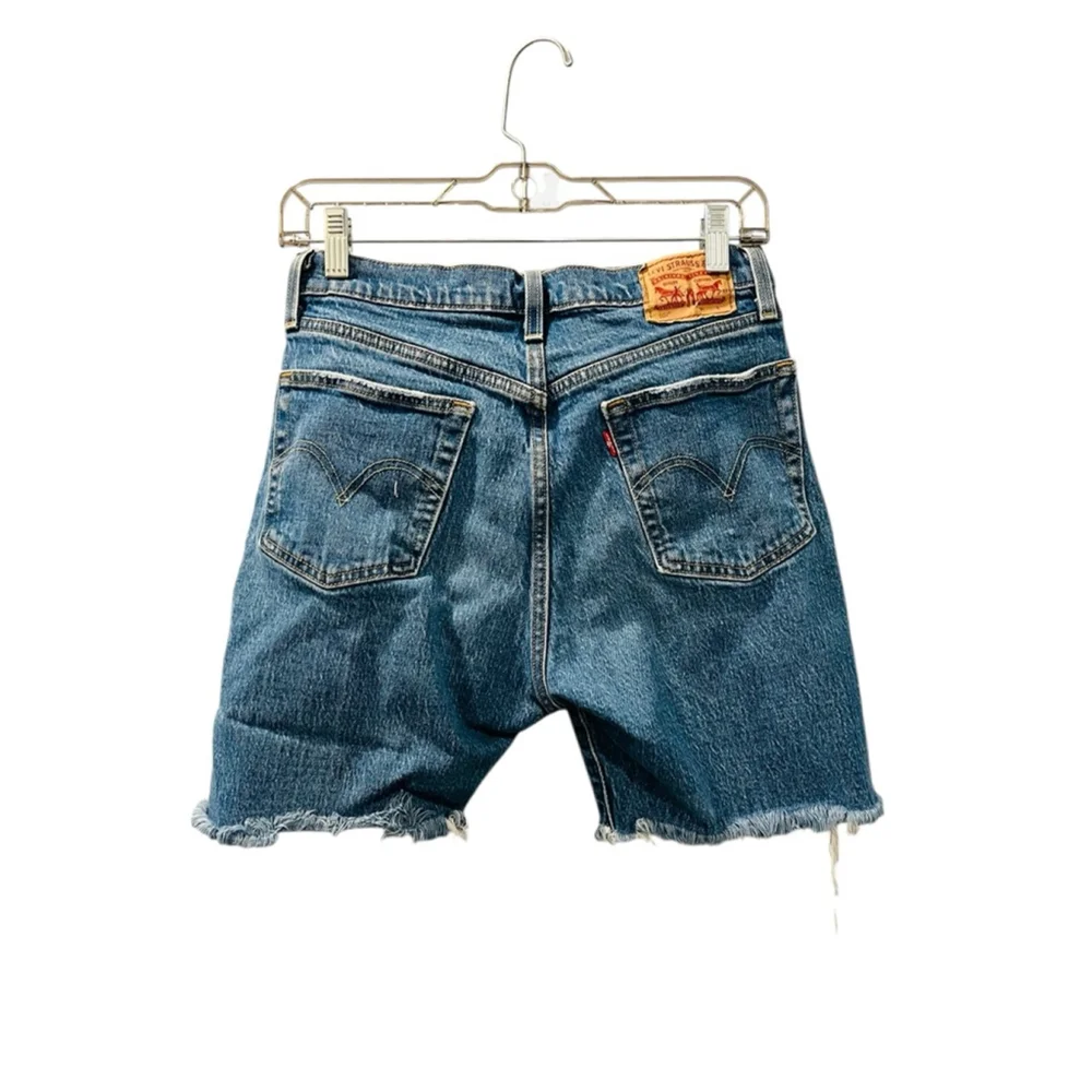 Levi's Blue Denim Jean Shorts